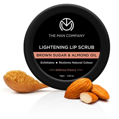 Lightening Lip Scrub  Brown Sugar  Almond Oil-Lightening Lip Scrub | Brown Sugar & Almond Oil - Pack of 1