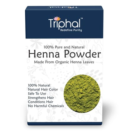 Henna Powder for Hair Color and Body Art - Natural and Pure - Chemical Free-100g