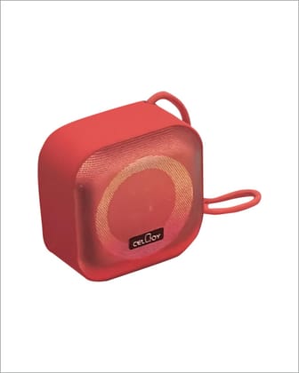 CellJoy SP23 5W Bluetooth Speaker (Red, Stereo Channel)