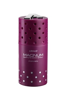 Armaf Magnum Dark Purple A1 Perfumed Body Deodorant Spray For Men, 250 ml