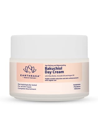 Earthraga Age Defying and Rejuvenating Bakuchiol Day Cream