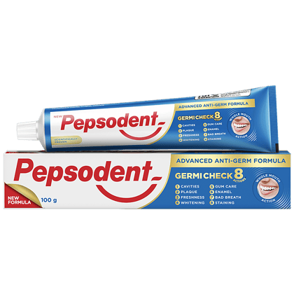 Pepsodent Germicheck+ 12H Germ Protection Toothpaste, 100 G