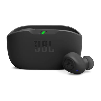 JBL Wave Buds in-Ear Wireless Earbuds-Black