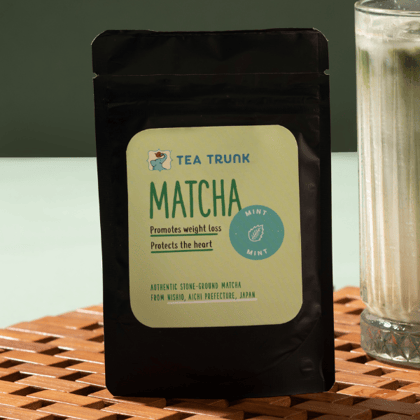 Mint Matcha Green Tea-30 gms Tea Powder | 30 Cups