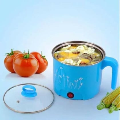 Electric Multi Cooker Kettle with Concealed Base Multifunction Cooking Pot Cooker (1.6L)