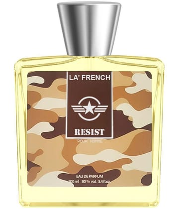 LA FRENCH - Resist Po_ur Hom_me Eau De Parfum (EDP) For Men 100 ml ( Pack of 1 )