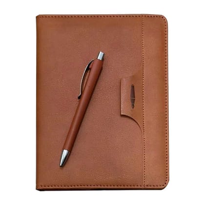 Shayona  Brown Diary Gift for Men & Women with Pen Gifts For office  Employee Corporate Gifts