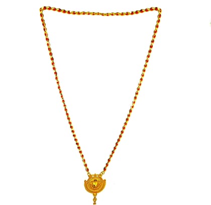 Fantastic Gold Plated Mangalsutra-Free Size