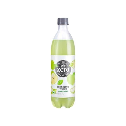 Paper Boat Zero Sparkling Water Green Apple 600 ml Pet Bottle