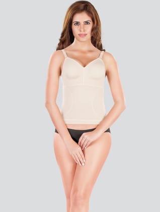 Dermawear Women's Cami Corset Abdomen Shaper-Cream / S