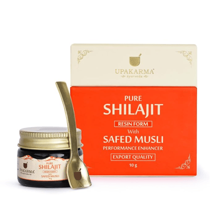 UPAKARMA Pure Shilajit Resin Form with Safed Musli
