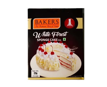 Bakers White Forest Cake Mix, 225 gm