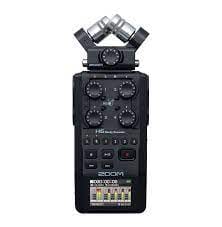 Zoom H6 BLACK versatile portable Handy Recorder 6 Input - 6 Track Recorder