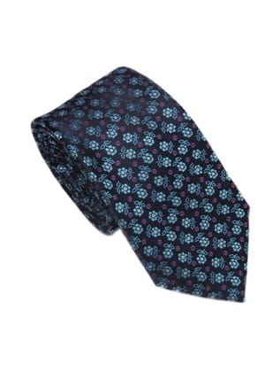 Men's Dots Formal Necktie - Blue-Free / Blue