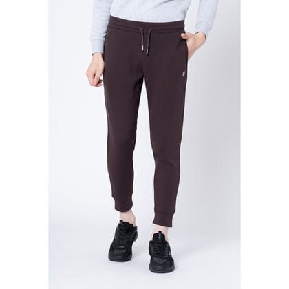 Red Tape Men's Brown Solid Jogger