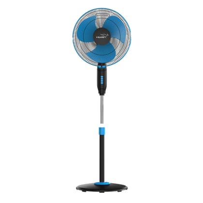 Gatimaan Pro HSP N High Speed Pedestal Fan, Blue Black