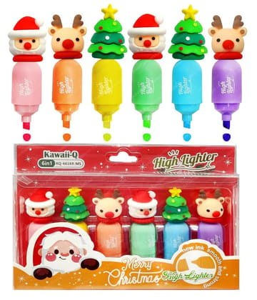 Christmas Highlighter - Set of 6