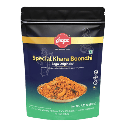 Saga Special Khara Boondhi, 200 gm