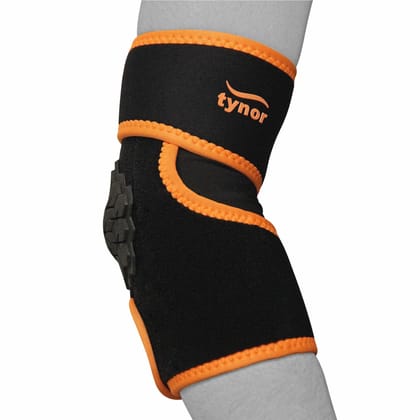 Tynor Elbow Wrap Neo (1 Unit) (No return no exchange)-Orange