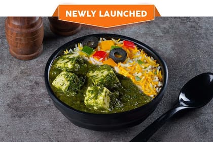 Palak Paneer Mini Rice Bowl