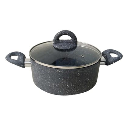 Wonderchef Granite Non-Stick 24Cm Casserole-Wonderchef Granite Non-Stick 24Cm Casserole