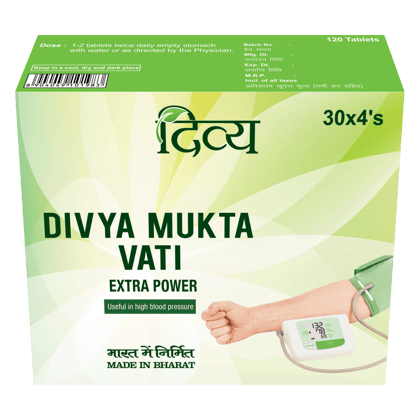 DIVYA MUKTA VATI EXTRA POWER 30X4 TAB