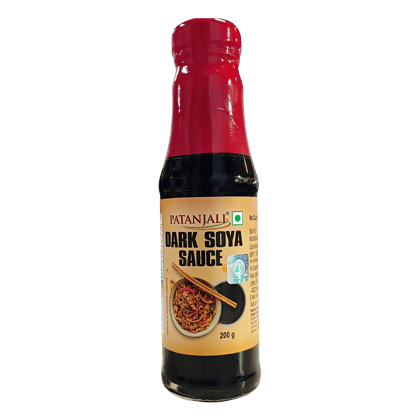 PATANJALI DARK SOYA SAUCE 200G