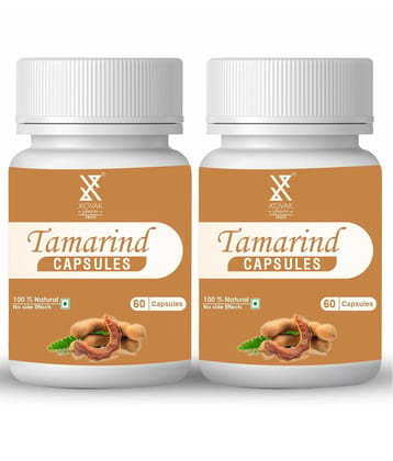 xovak pharmtech Organic Tamarind Capsule 100 gm Pack Of 2