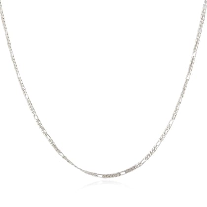 Sleek Cuban Link Silver 92.5 Chain For Men-18 inch