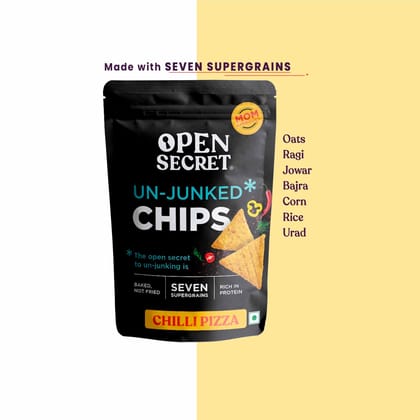 Baked Supergrain Chips - Chilli Pizza