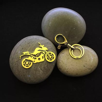 KTM Duke 250 Keychain-Gold