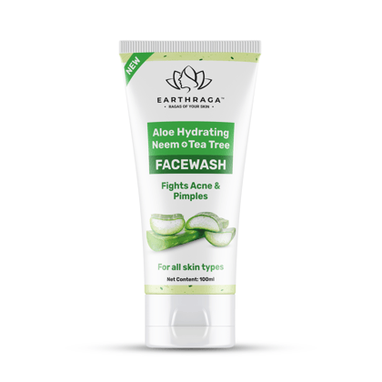 Earthraga Aloe Hydrating Neem + Tea Tree Face Wash