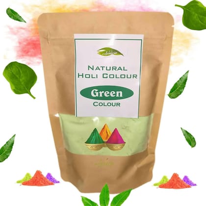 SENECIO Neem Spinach Green Herbal Color 500g Organic 100% Natural Holi Gulaal Rangoli