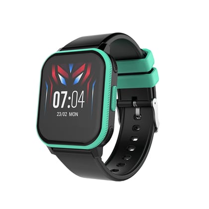 V2A PlayOn Smart Watch for Kids and Teens with Inbuilt Games– Smart Watch for Girls and Boys – Compatible with iOS and Android – IP68 Waterproof - 7 Days Battery Backup