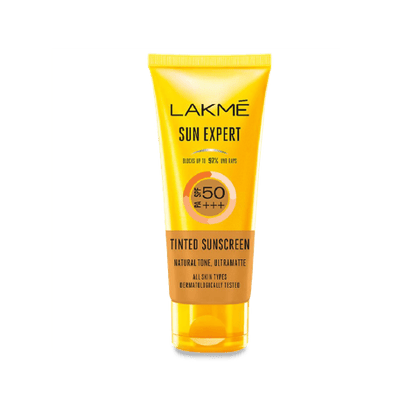 Lakme Sun Expert Tinted Sunscreen 50 SPF, 50 gm Tube
