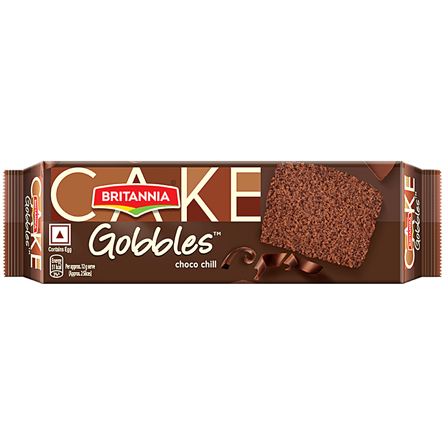 Britannia Gobbles Choco Chill Cake, 30 G