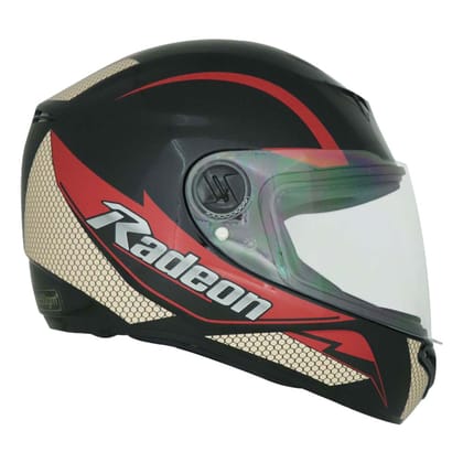 TVS Helmet Radeon FF FX20 Red Large