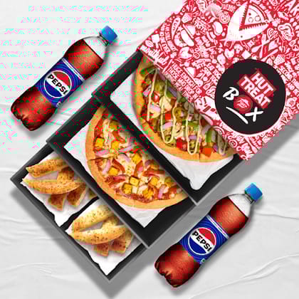 Hut Treat Meal For 4 - Veg