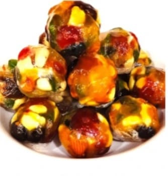 Mix Fruit Ladoo Pack 400gm By Novelty Sweets  Roll over image to zoom in Mix Fruit Ladoo Pack 400gm By Novelty Sweets Mix Fruit Ladoo Pack 400gm By Novelty Sweets