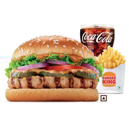 Whopper Jr Chicken Combo (M)