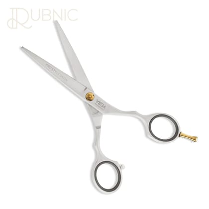 Vega Professional Pro Style Satin 5.5’ Silver Line Hairdressing Scissors