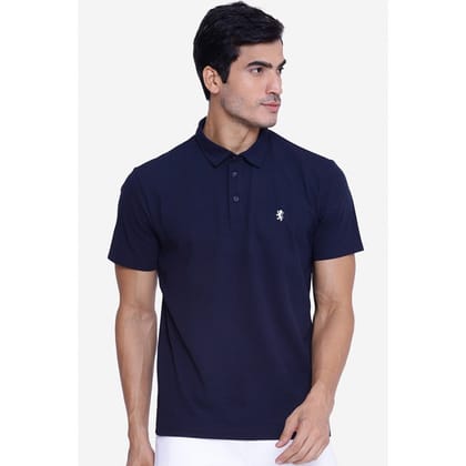 Red Tape Men's Navy Collared T-Shirt