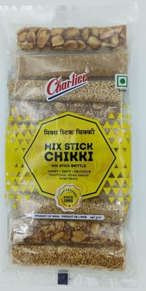 Charliee Mix Stick Chikki, 200 gm (1026)