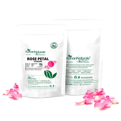 Kerala Naturals Rose Petal Powder 100 gm (Size - 100gm) by Kerala Naturals