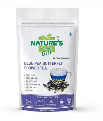 Nature''s Gift Dried Butterfly Pea Flower Tea Loose Leaf 60 gm