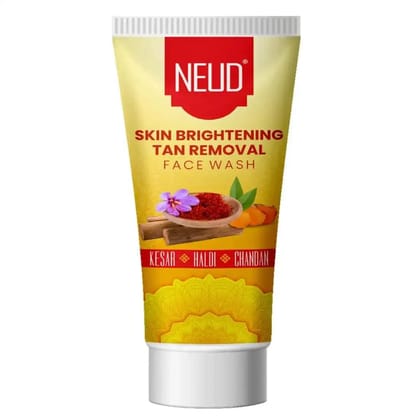 NEUD Skin Brightening Tan Removal Face Wash for Men and Women-70ml / 1 Pack