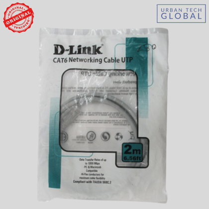 D-LINK CAT6 Networking Cable UTP 2 MTR