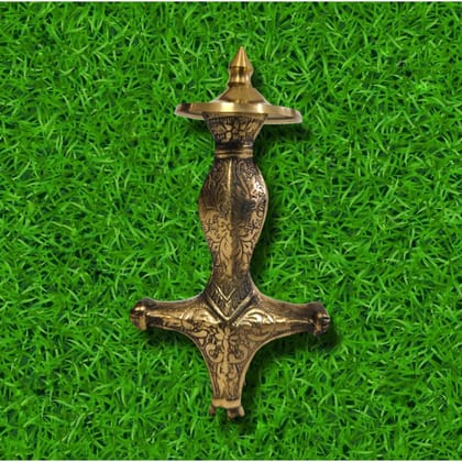 Decorative Collectible Brass Sword Handle For Royal Look (3466)