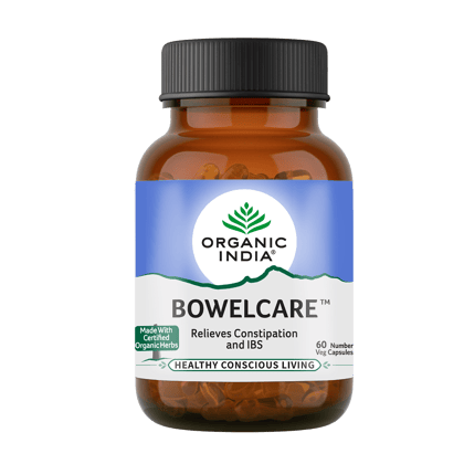 ORGANIC INDIA Bowelcare 60 Veg Capsules-ORGANIC INDIA Bowelcare 60 Veg Capsules