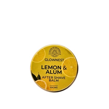 Glownest Lemon & Alum After Shave Balm (50g)